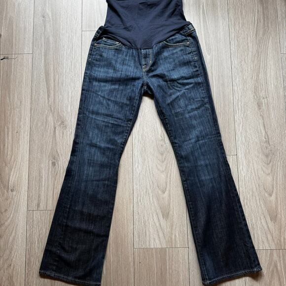 Citizens Of Humanity Dark Blue Straight Leg Jeans - Picture 1 of 14